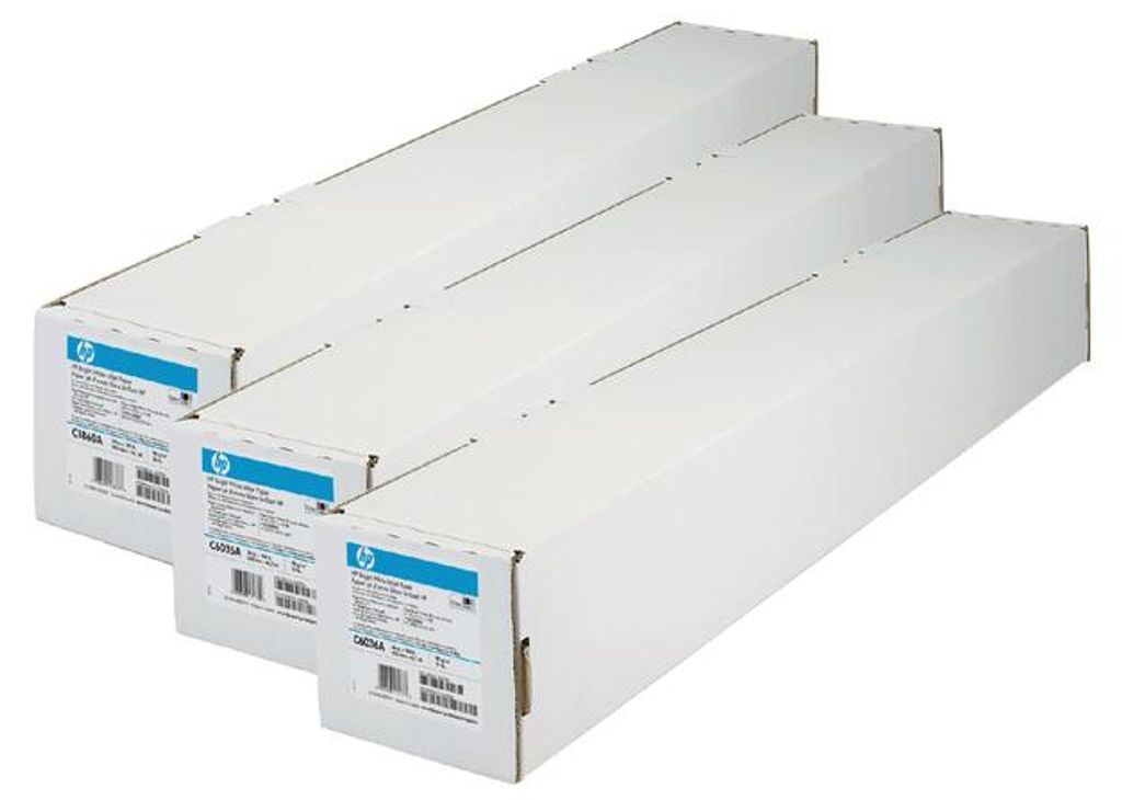 HP Universal Beschichtetes Papier - 609,60 mm x 30,48 m - 120 g/m² - Matt - 100 Helligkeit