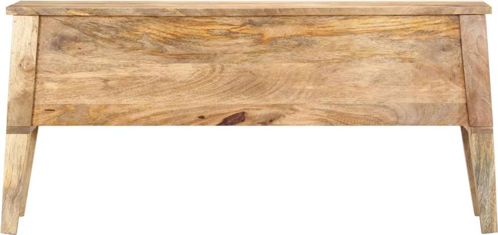 vidaXL Aufbewahrungstruhe 99 x 35 x 48 cm Massivholz Mango Produktbild 
