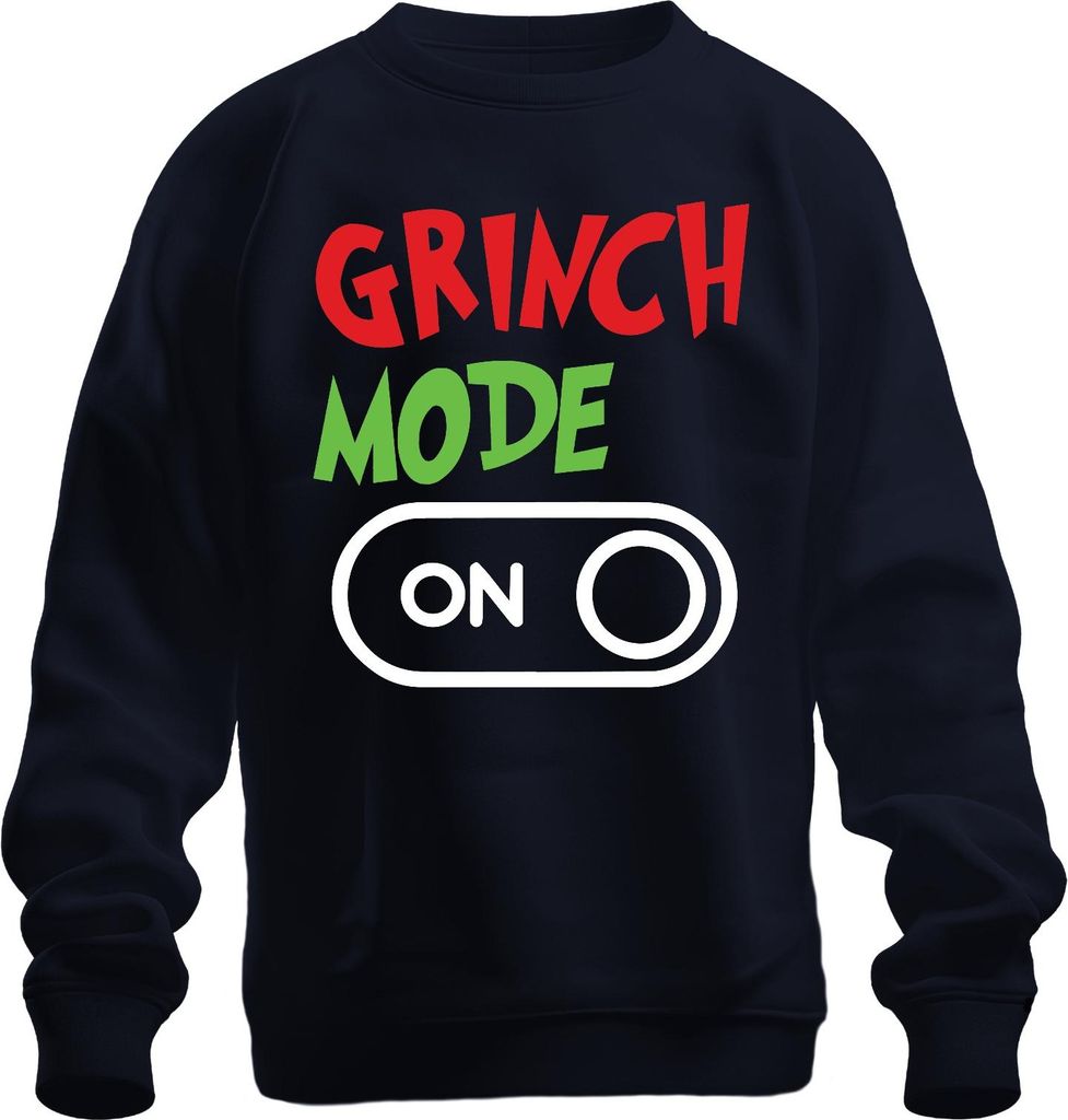 Grinch Mode On Weihnachtsoutfit - Weihnachten Christmas Xmas Uni Weihnachtspullover, Navy, XL