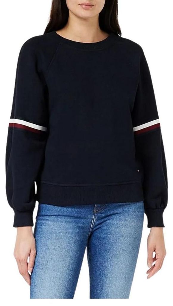 Tommy Hilfiger - Sweatshirt für Damen NA356 (S) (Dunkles Marineblau)