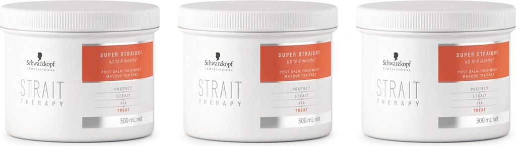 Strait Styling Therapy Nachbehandlungs-Kur 3x500 ml