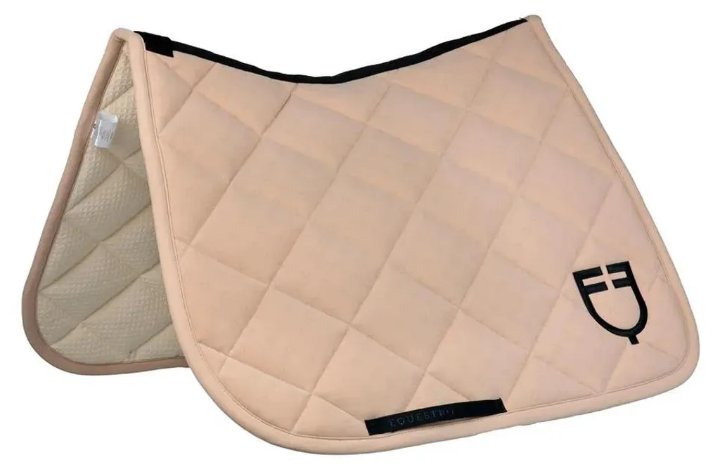 Tapis Equestro dressage monogramme beige respirant et anatomique Full