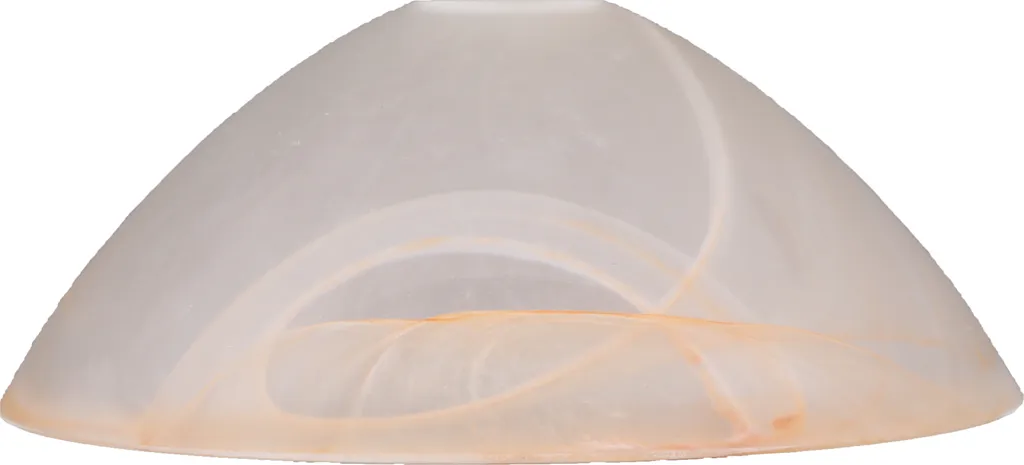Abat-jour verre cassé ? Remplacez par ce verre de lampe brun Ø 250mm