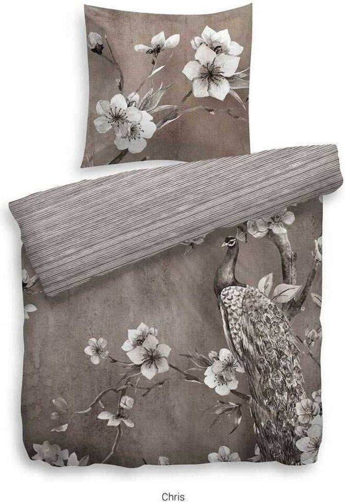 Bettwäsche Mako Satin Texture D 100% Baumwolle Marmoriert Reißverschluss Kaeppel Bettbezug Kissenbezug Bettgarnitur glänzend edel waschbar n
