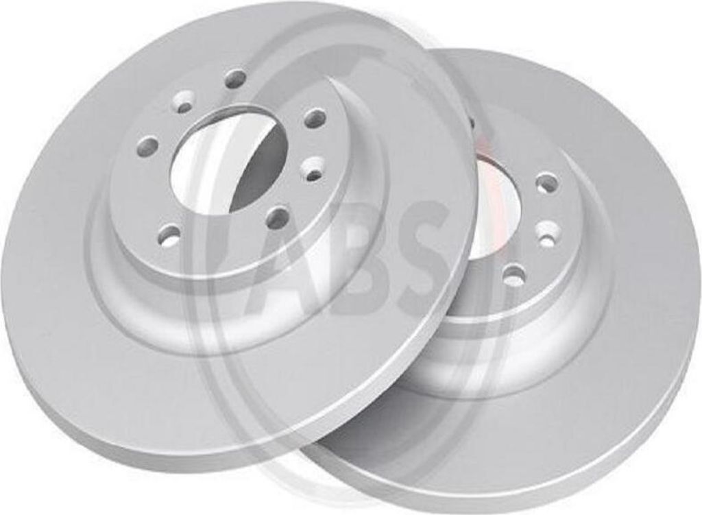 2x A.B.S. Bremsscheibe 17555 passend für PEUGEOT 508 SW I (8E_) 407 SW (6E_)