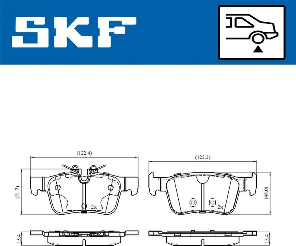 Plaquettes de Frein à Disque Haute Performance pour Volvo S90 et V90