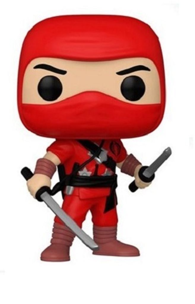 Funko Pop! G.I. Joe Cobra Red Ninja Special Edition – 9 Cm Sammlerfigur, Inkl. Sichtfensterbox