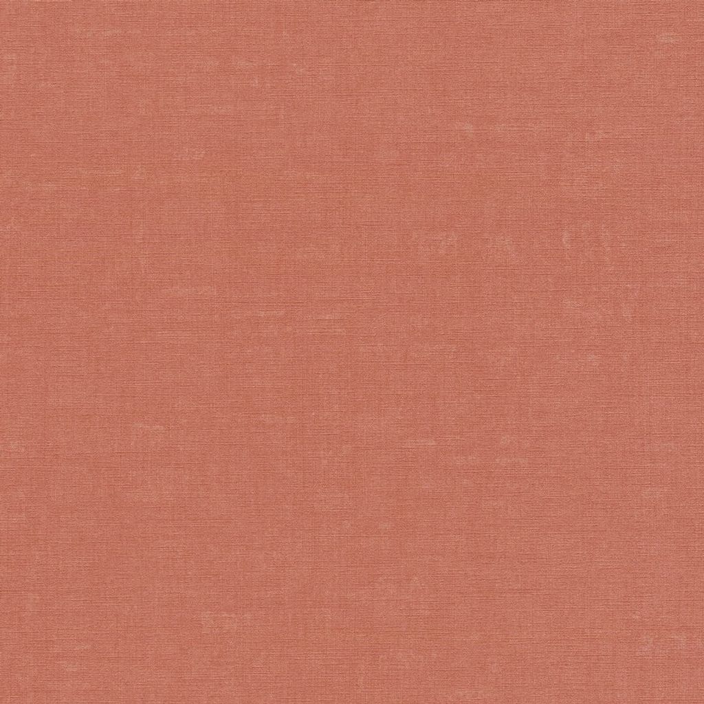 A.S. Creation | Nara | 387458 | Vliestapete | Einfarbig | 10.05 x 0.53 m | Orange | Wohnzimmer | Flur | Büro | Küche | Wohnräume