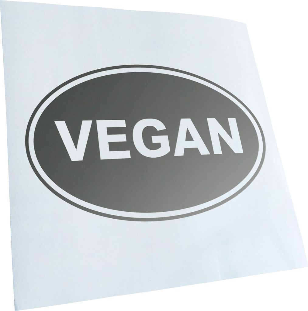 Kiwistar - Autoaufkleber - silber - 40 x 26 cm - Vegan - Heckscheibenaufkleber - Aufkleber für Auto Kfz Fahrrad, LKW, Truck Mofa