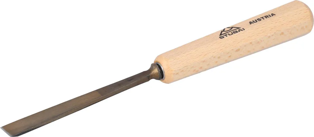 Scalpello Stubai 10mm per Intaglio a Rilievo e Lavori di Precisione