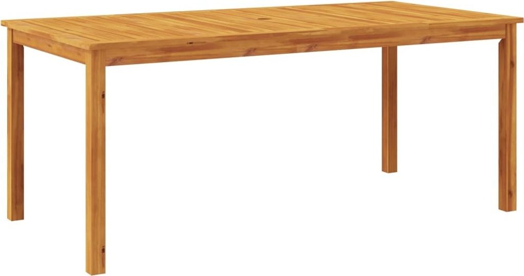 Garten-Esstisch 180x90x75 cm Massivholz Akazie