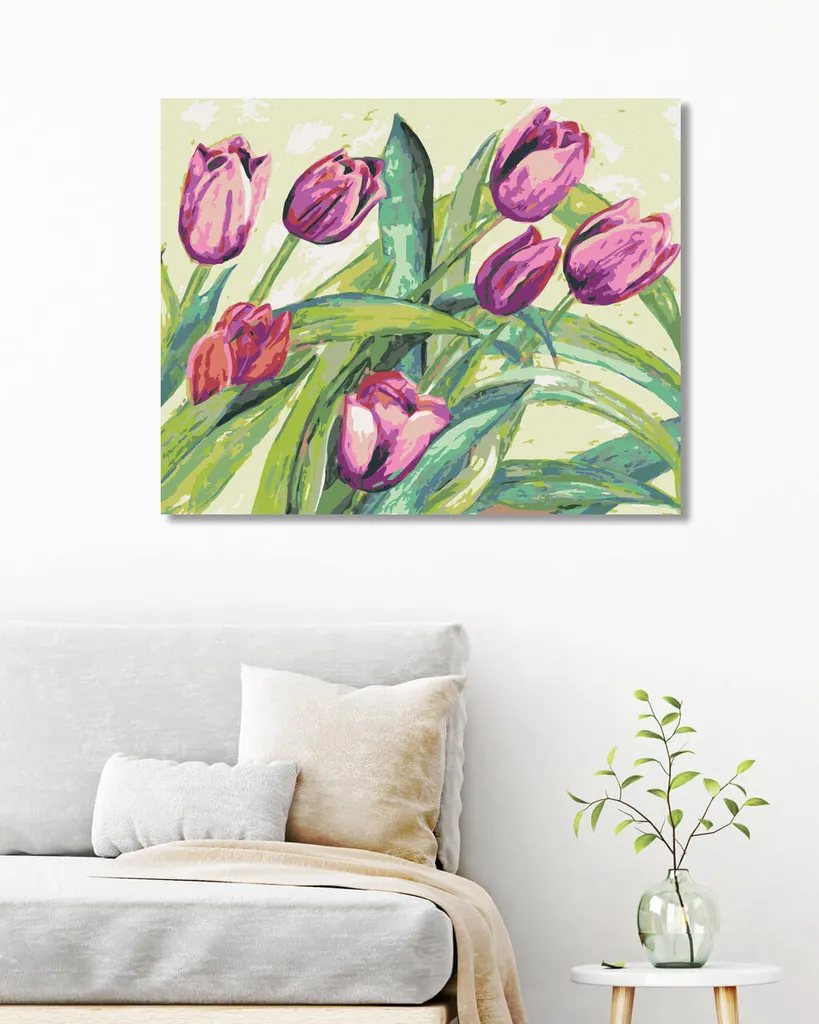 Quadro DIY Diamond Painting Zuty 40x50 cm - Ragazza con Coniglio Moderno - 6