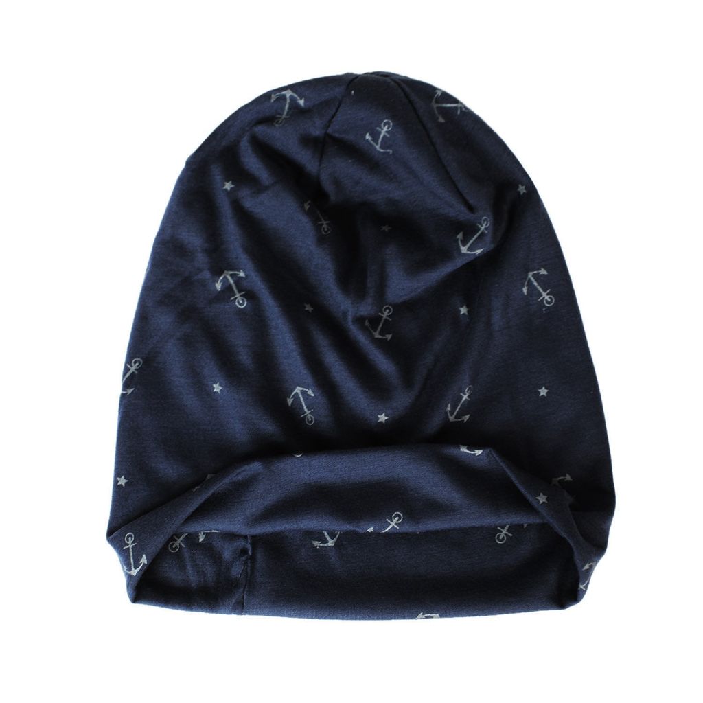 SLOUCH BEANIE Patrón De Punto Patrón De Sombrero Slouchy Acanalado