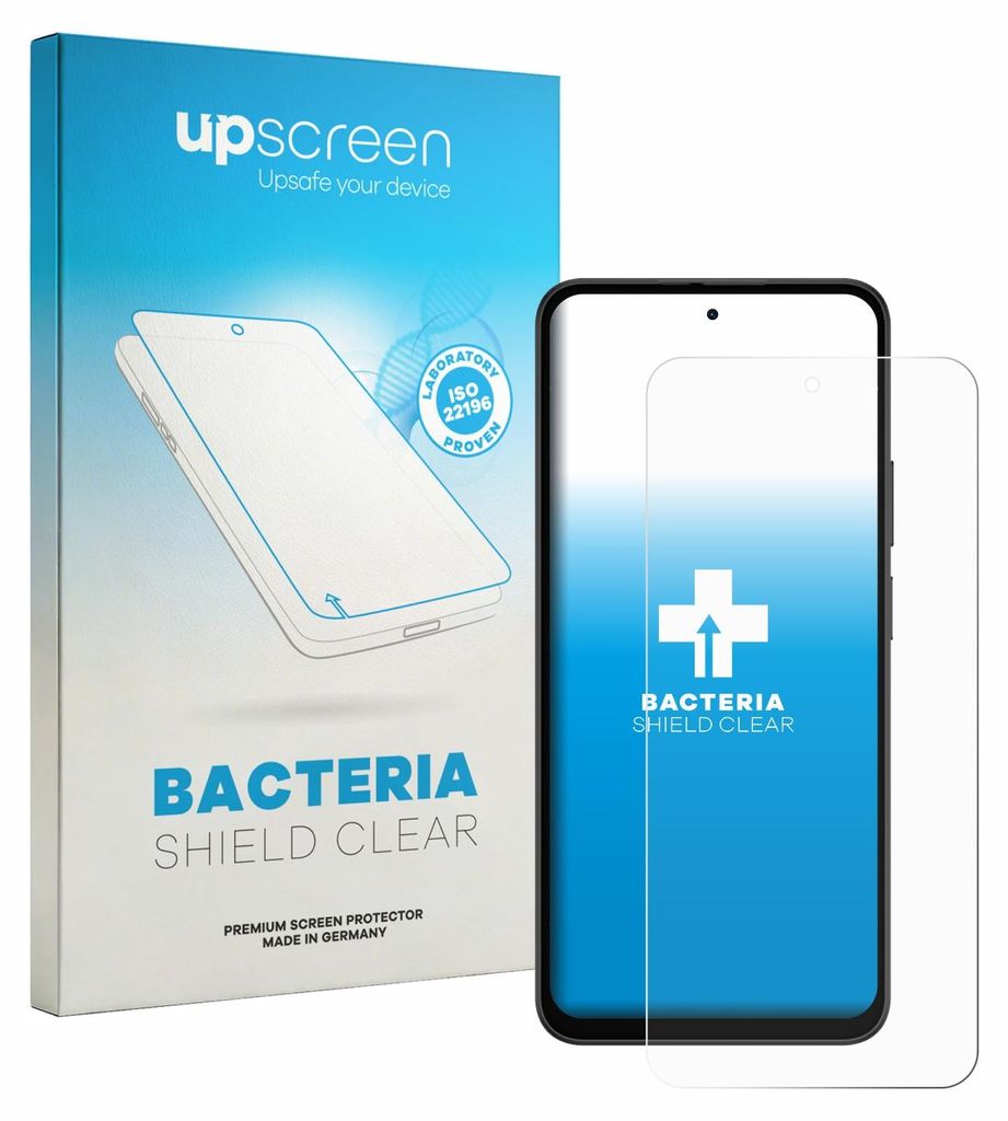 upscreen Schutzfolie für Doogee B10 Pro Displayschutz Displayschutzfolie Folie Klar antibakteriell