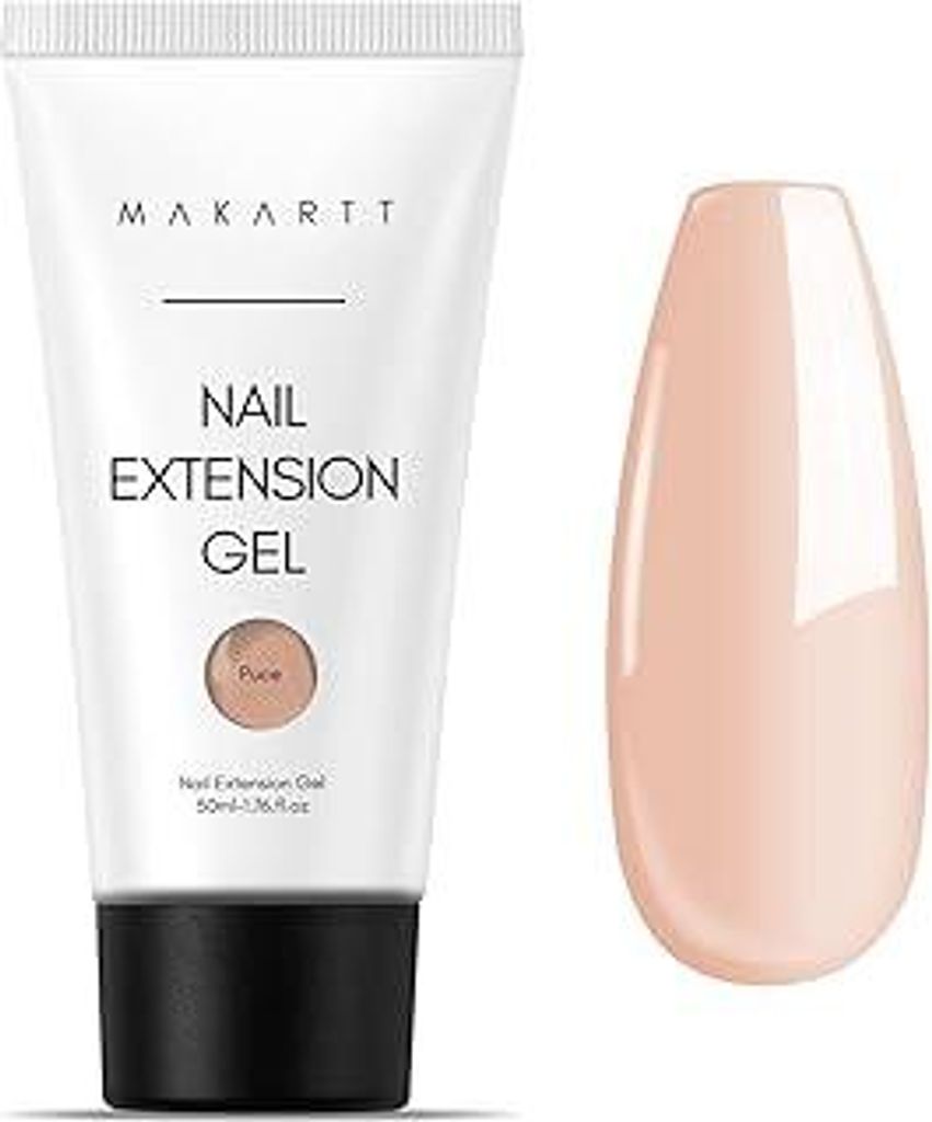 Makartt Poly Nail Extension Gel - Extension Builder Acrylic Poly Nägel Aufbaugel Extender Gel für Gelnägel für Nagelverlängerung, Nagelstärku...