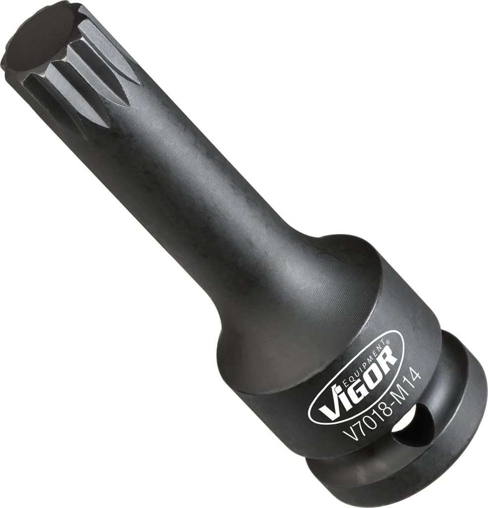 VIGOR Schlagschrauber Schraubendrehereinsatz V7018-M14 1/2" XZN SW M14