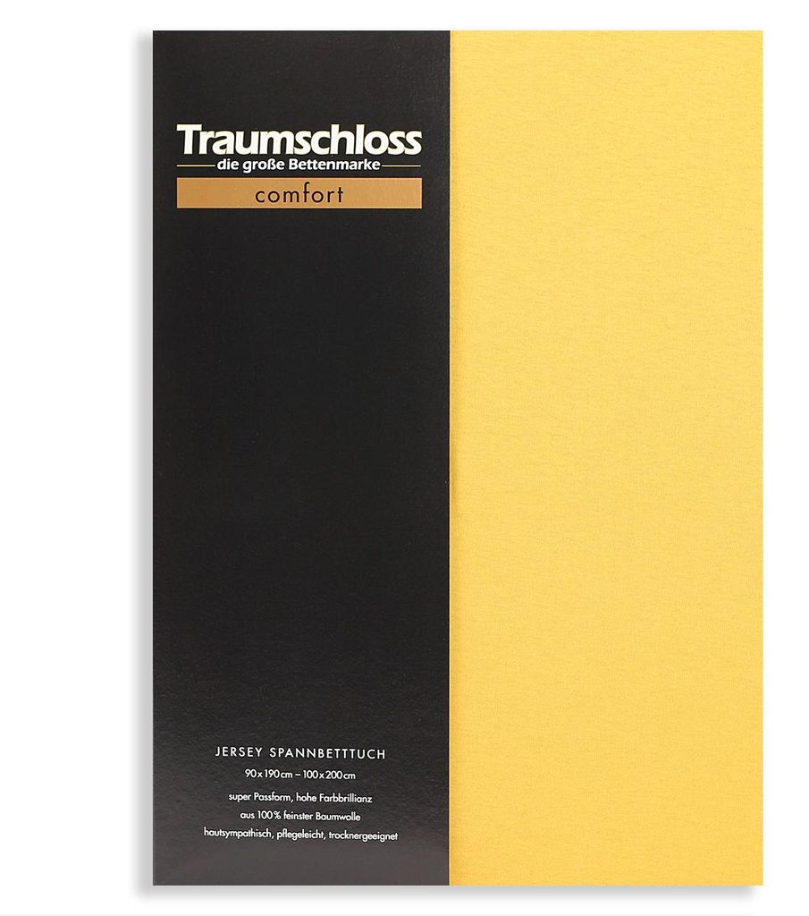 Traumschloss Comfort Jersey Spannbettlaken 90-100 x 200 cm Produktbild 