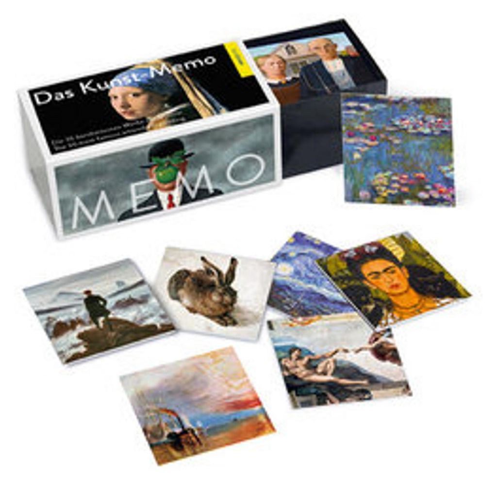The Art Memo 36 nejslavnějších malířských děl Obrázek produktu 