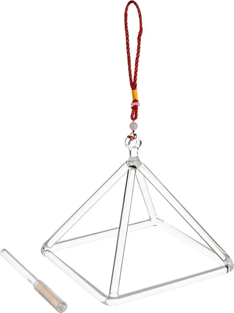 Pyramide de Méditation en Cristal de Quartz Pur - Objet de Bien-être