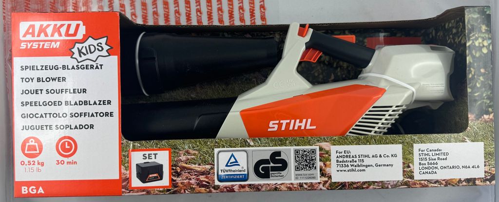 Hračkársky akumulátorový fukár STIHL vrátane batérie Obrázok produktu 