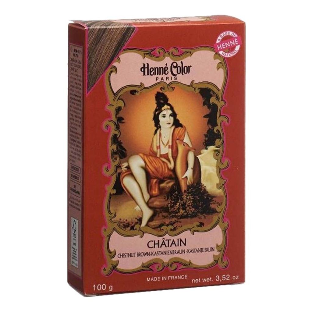 Henné en poudre - Châtain Marron 100g Image du produit 