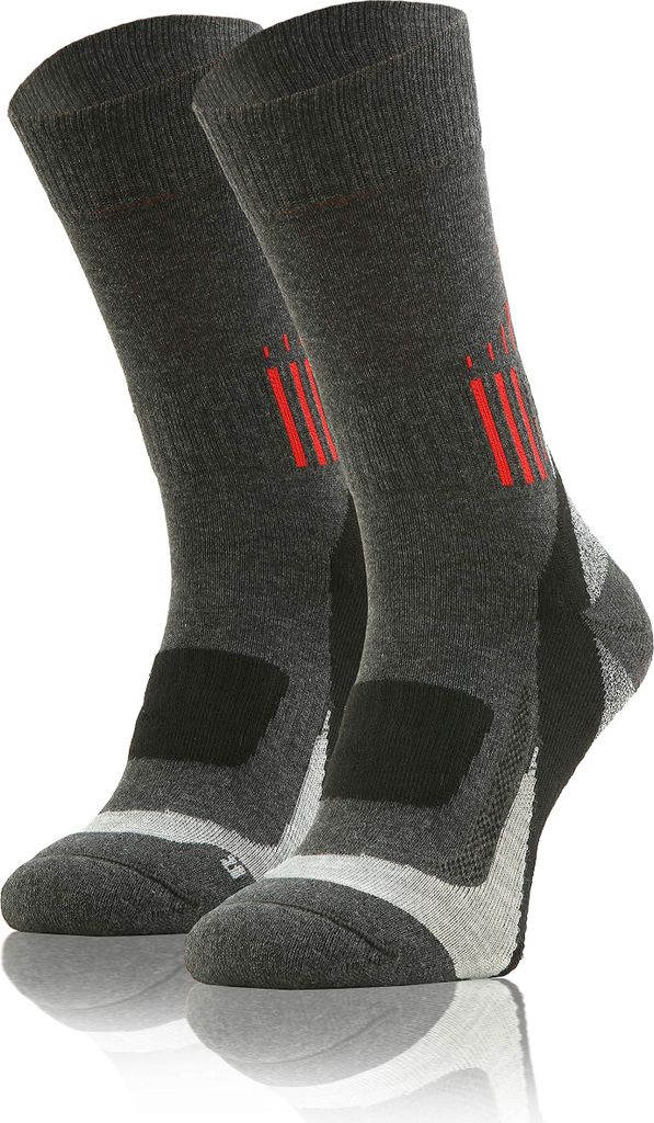 Sesto Senso Trekking Kniestrümpfe Sport Mit Silber Grau 43-46