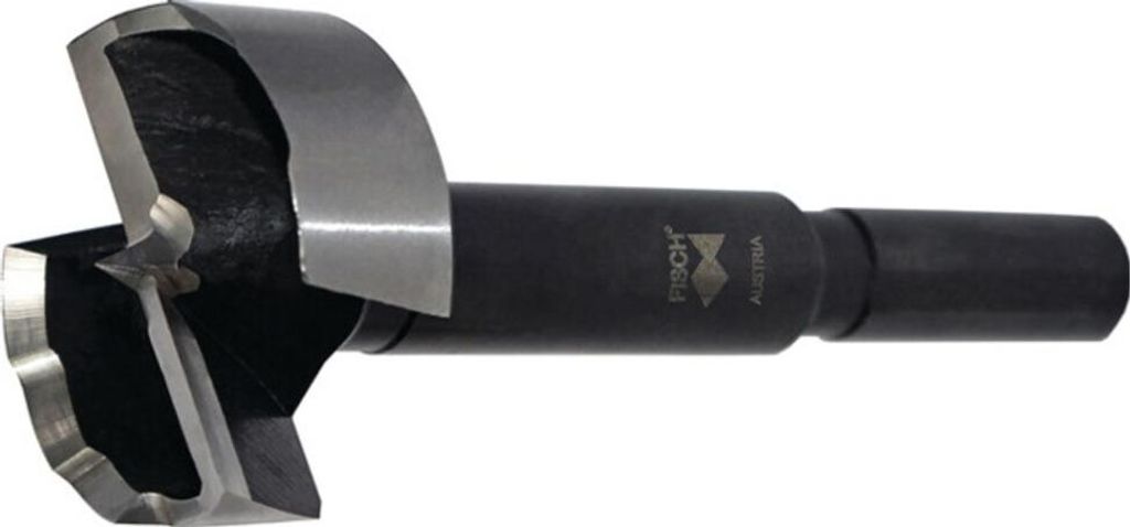 Forstnerbohrer BLACK SHARK PRO D.60mm Gesamt-L.90mm Schaft-D.10mm FISCH-TOOLS
