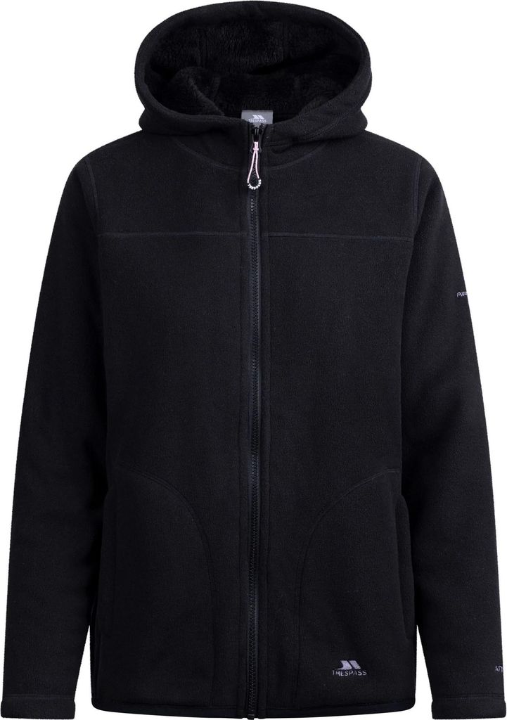 Trespass - "Backstay" Fleecejacke für Damen TP7080 (M) (Schwarz)