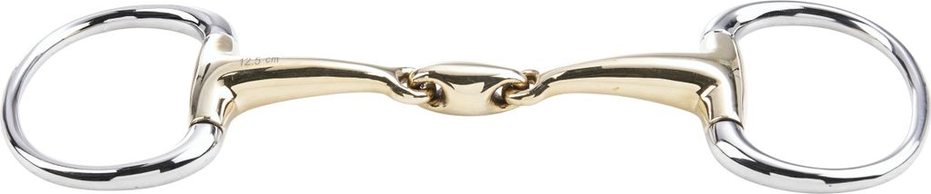 Busse Olivenkopfgebiss Kaugan 16mm, doppelt gebrochen