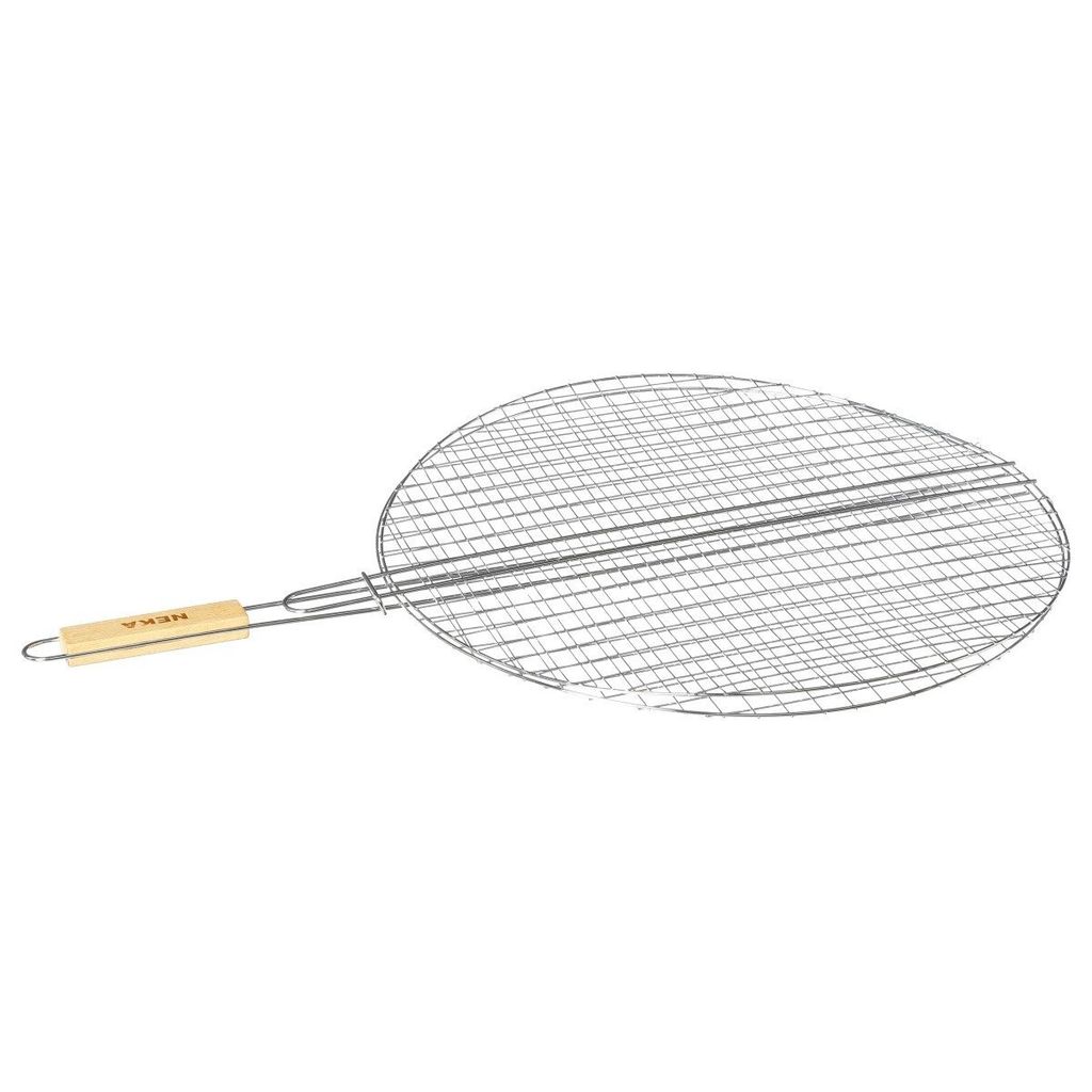 Okrúhly grilovací rošt, NEKA, Ø 50 cm, pochrómovaná oceľ Obrázok produktu 