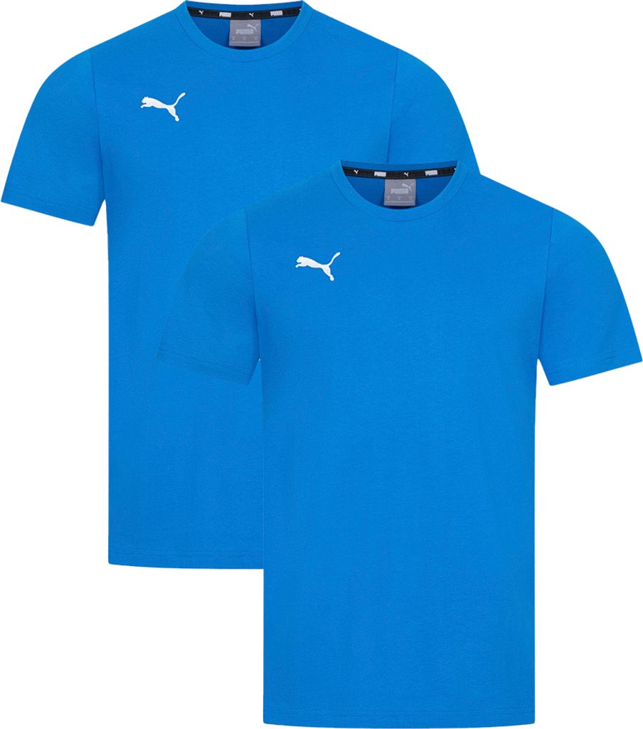 164|PUMA TeamGoal Casual Kinder T-Shirt 2er-Pack Produktbild 