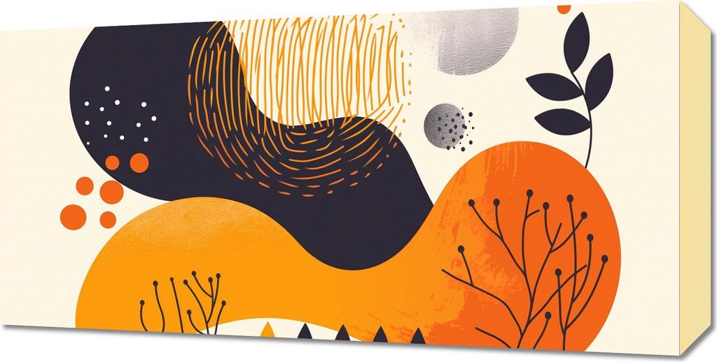 Bild 60x30cm Herbstliche Motivationen