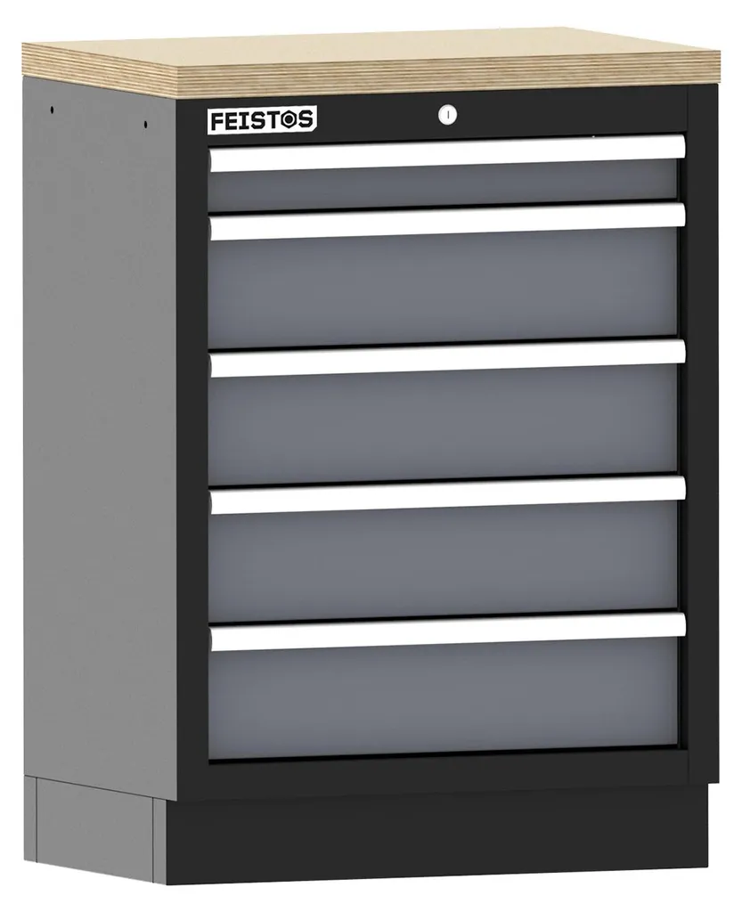 FEISTOS Apollo 2 Armoire à tiroirs métallique pour atelier robuste
