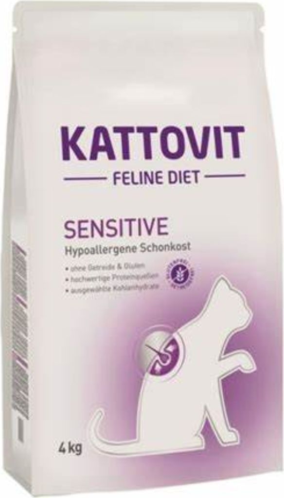 Lebensmittel für Gato Kattovit Sensitive 4 Kg