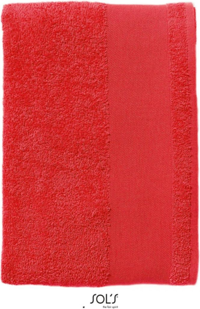 SOLs 89200 | Guest Towel Island | 30 x 50 cm - Farbe: Red - Größe: 30 x 50 cm
