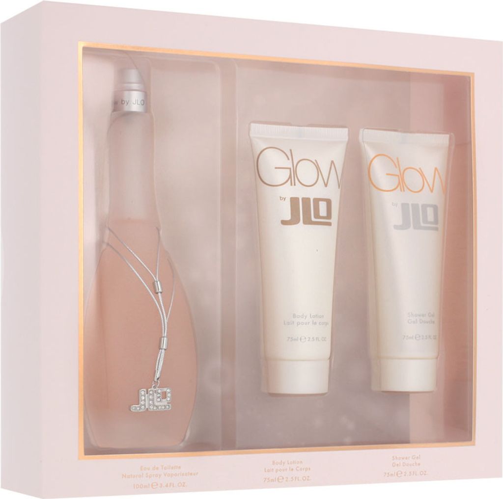 Jennifer Lopez Glow EDT 100 ml + SG 75 ml + BL 75 ml (woman)