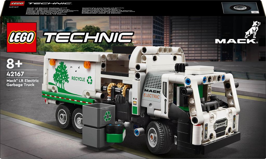 Lego Technic 42167 Camion À Poubelle Électrique Mack Lr Image du produit 