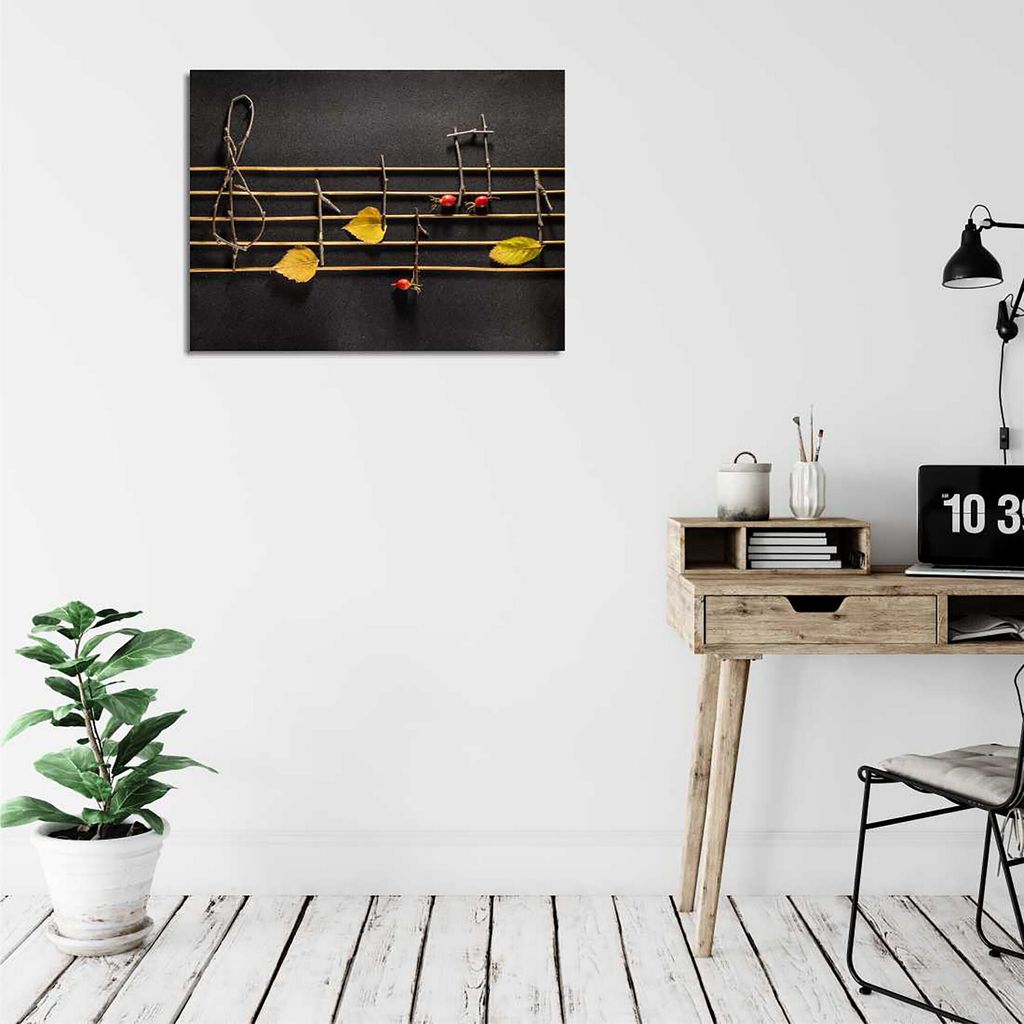 Wallity, DC406- GWN1219, Bunt, Leinwandbilder, 30 x 40 cm, 60% Baumwolle / 40% Polyester