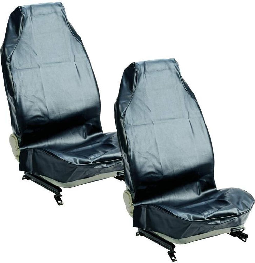 2 Auto Sitzschoner Sitzbezug Werkstattbezug Werkstattschoner universal Airbag