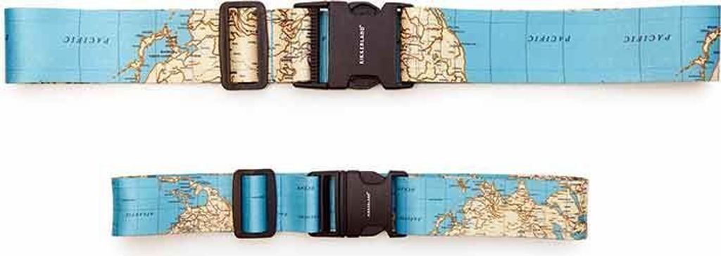 Kikkerland Gepäckgurte World Traveller Produktbild 