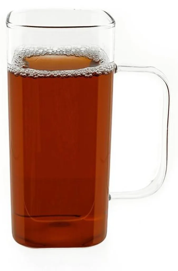 set di 12 bicchieri Bicchiere quadrato con manico 400 ml in vetro borosilicato Resistente al calore