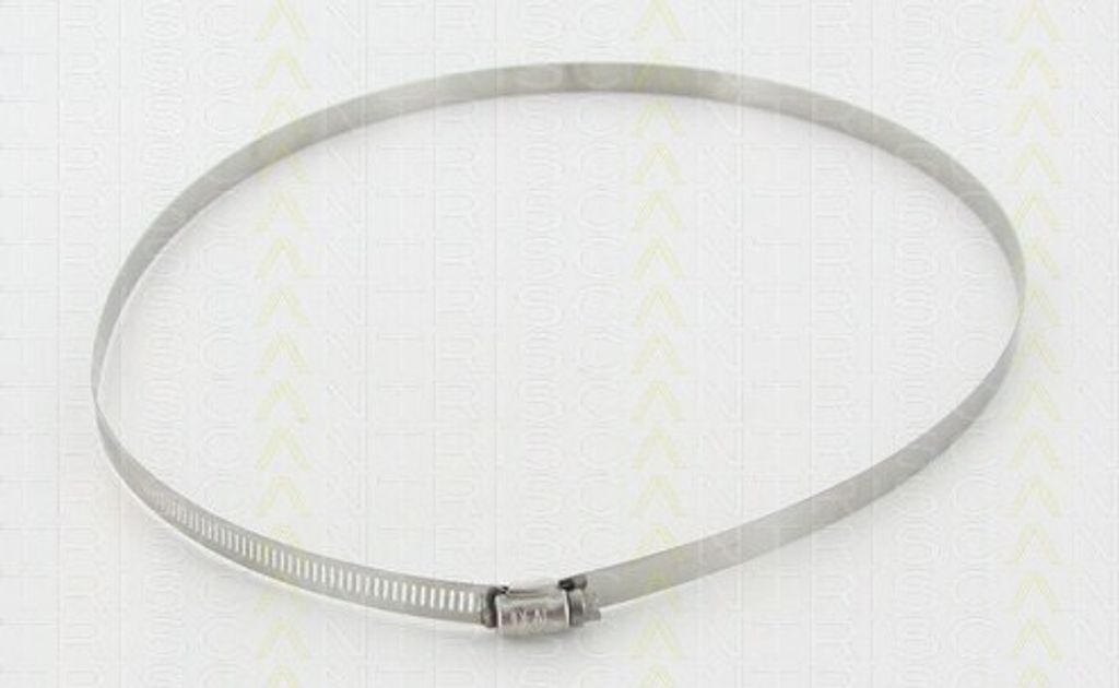 Verstellbare Klemmschelle aus Edelstahl für Rohre 298-349 mm, 12,7 mm breit