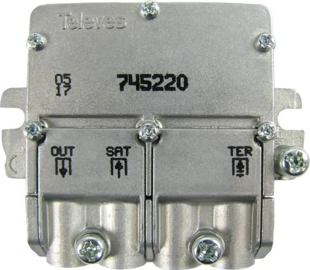 Televes ESW11 Mini Mix SAT/TV - Integrazione Segnale ad Alta Efficienza