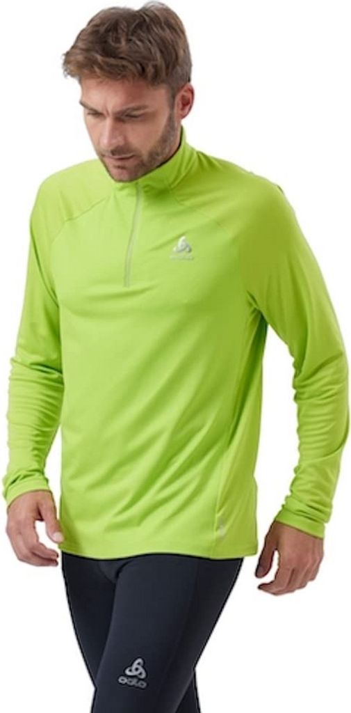 Odlo Herren Fleecepullover - Mid Layer Mit Reißverschluss