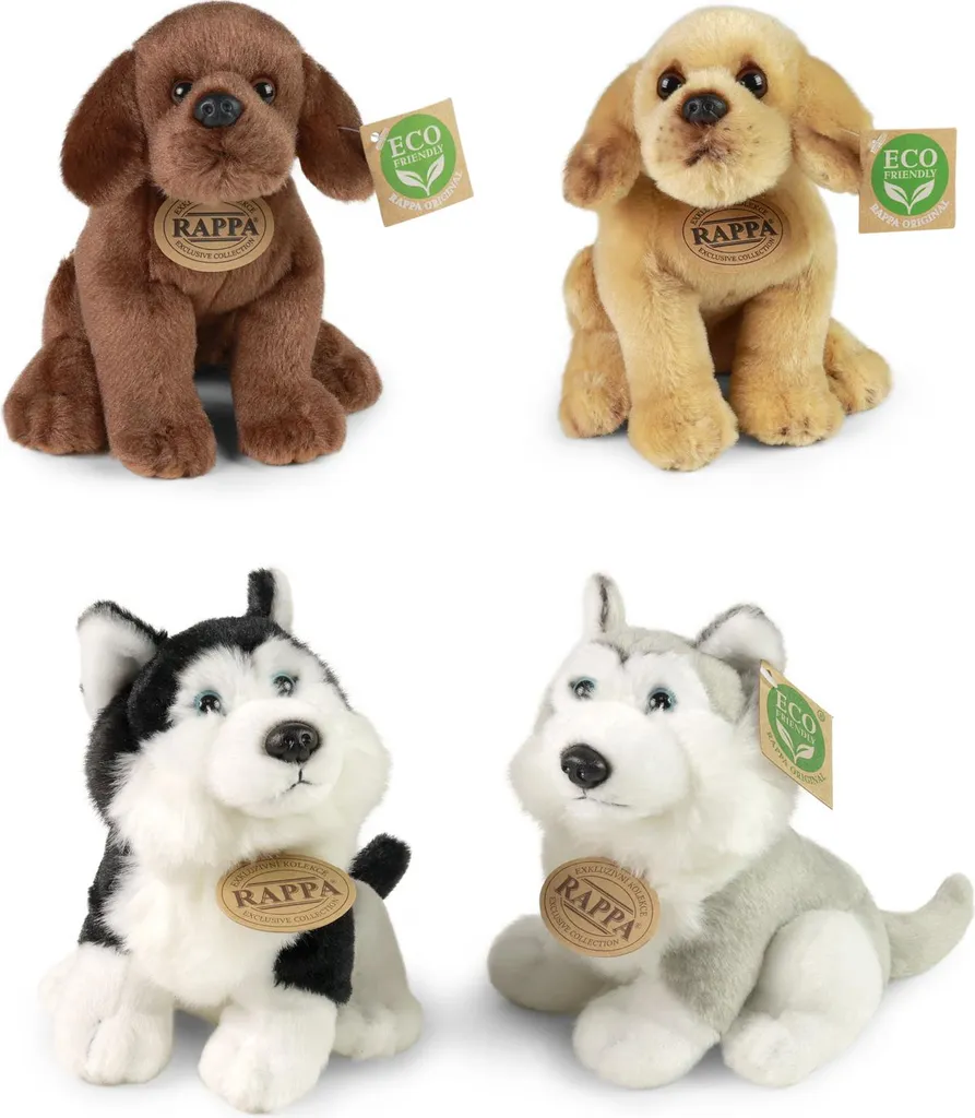 Peluche Chien et Chat RAPPA Collection Exclusive Éco-responsable