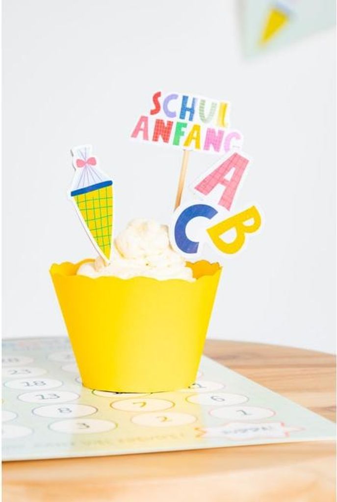 Partypicker Set - Schulanfang - 8 Stück Produktbild 