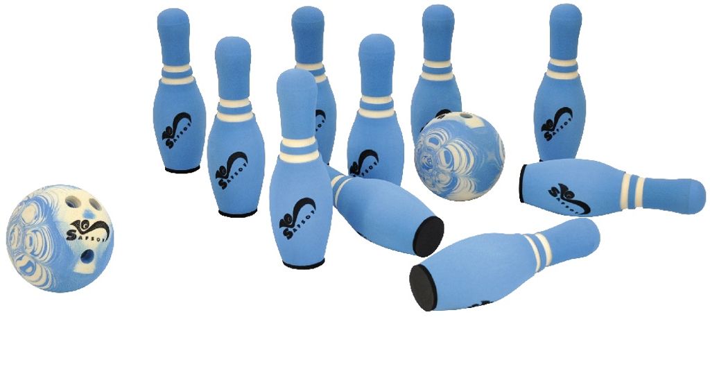 EDUPLAY 170186 Soft-Bowling mit 10 Pins und 2 Bowling Produktbild 