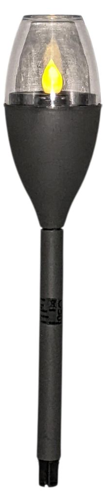 ProGarden LED Solar Gartenfackel 37 cm Flammeneffekt Produktbild 