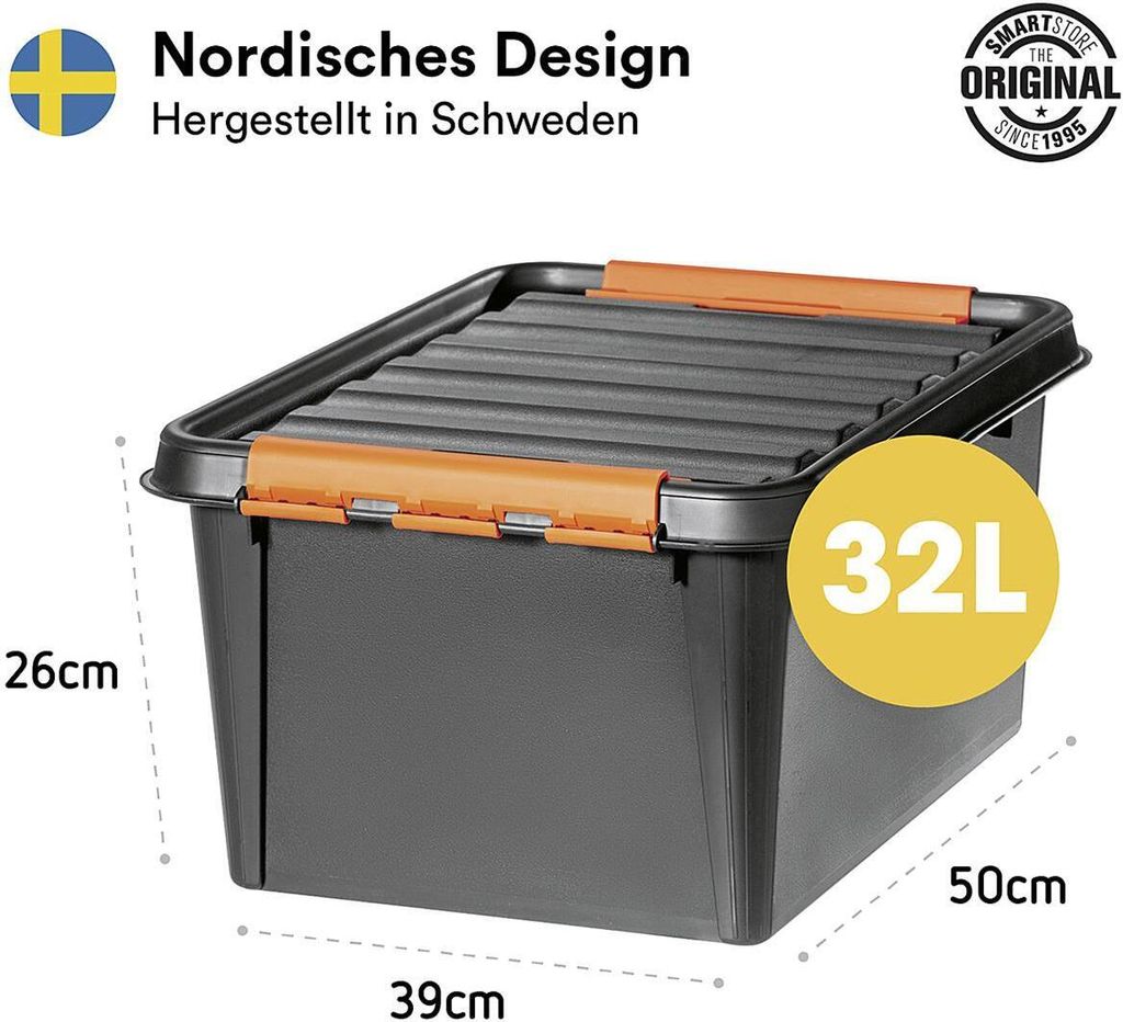 ORTHEX Aufbewahrungsbox SmartStore Pro 31 black Produktbild 21
