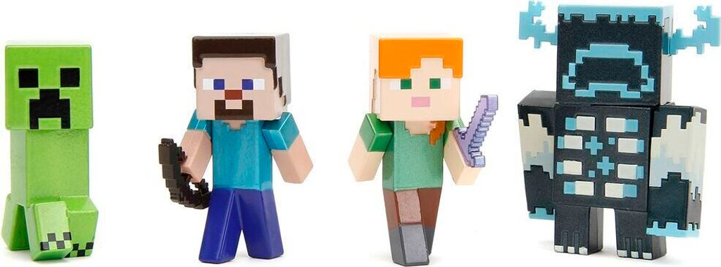 Jada Minecraft 4-Pack 2,5  Figures           253262001 Produktbild 3